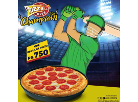 Pizza Bite Champions World Cup Deal 3 For Rs.750/-